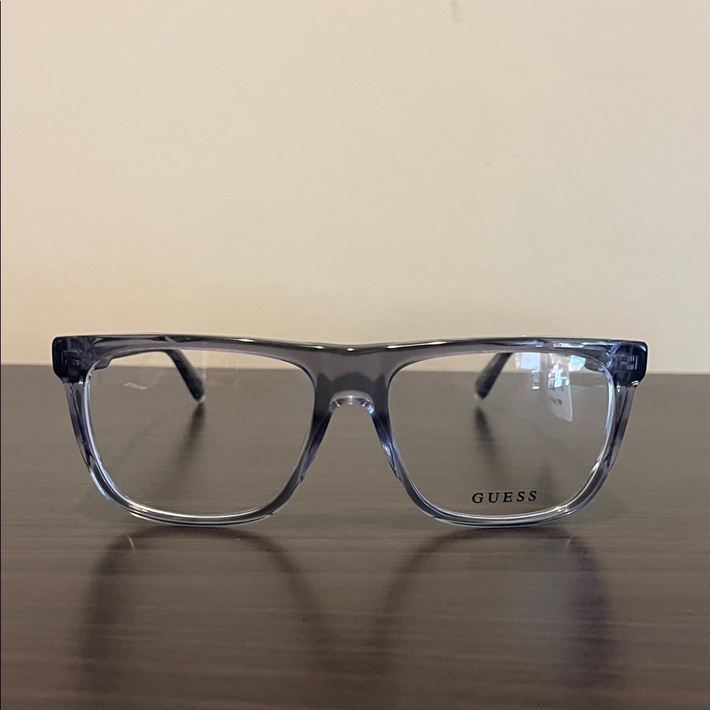 Guess Clear Grey Frame Eyeglasses